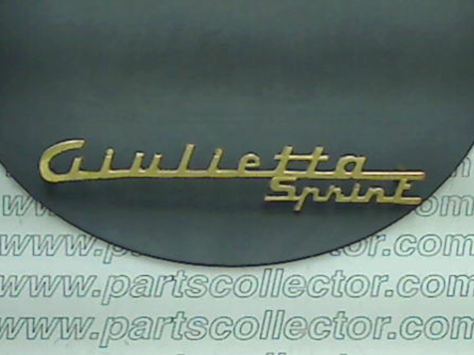 GIULIETTA SPRINT GOLD BADGE